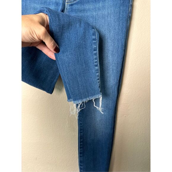 Mother Denim jeans The Swooner Ankle Fray sz 26 Taxi - Picture 2 of 11